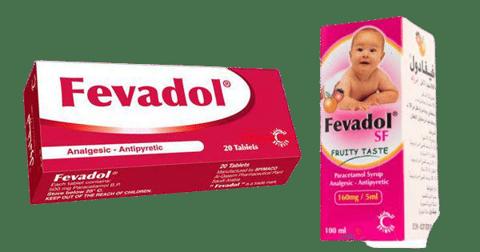 دواعي استعمال فيفادول Fevadol مسكن الألم الجرعة