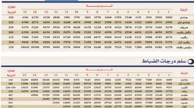 القوات الخاصة للامن الدبلوماسي رواتب 1445